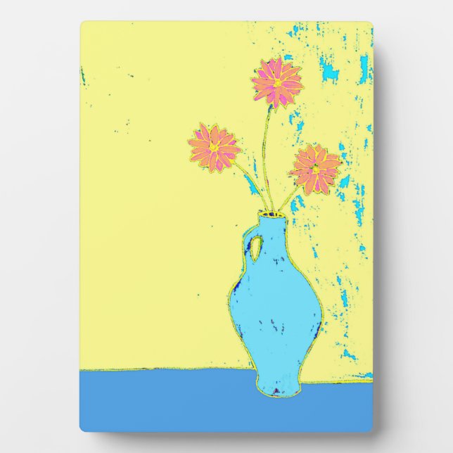 Plaque Photo Joie de la couleur (Devant)