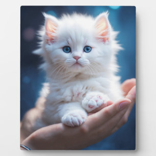 Plaque Photo Joli petit chaton design frameurs