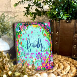 Plaque Photo Jolie foi Oiseaux floraux Whimsical mignon Easel<br><div class="desc">Inspirational Faith Birds Floral Easel Plaque - joli, fantaisie et design oeuvre créée pour inspirer et élever. Un joli design floral coloré ajoute quelques touches positives à votre quotidien. Ces plaques amusantes de chevalet font de grands cadeaux inspirants pour la famille, les amis, les collègues, les enseignants, etc... Des plaques...</div>