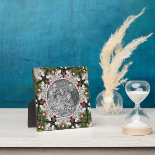 Plaque Photo Jolies fleurs de printemps Ajouter votre photo