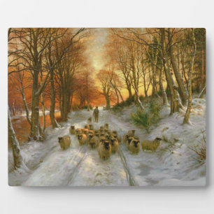 Plaque Photo Joué avec des nuances d'heures du soir