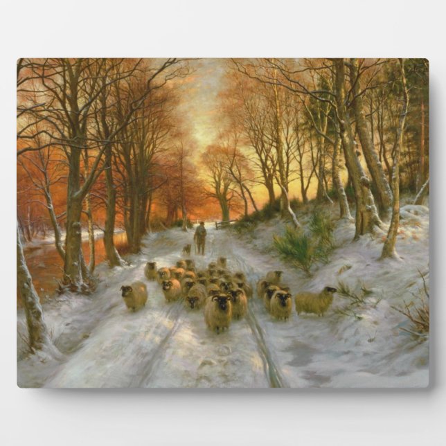 Plaque Photo Joué avec des nuances d'heures du soir (Devant)