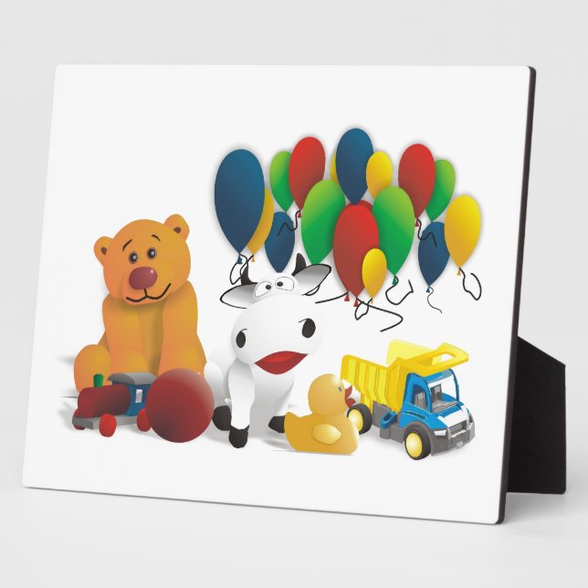 Plaque Photo Jouets pour enfants (Côté)