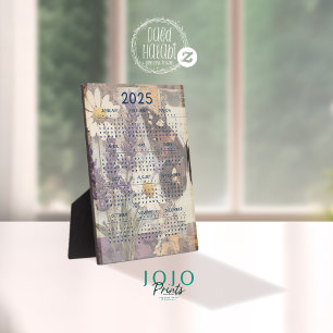 Plaque Photo Journal Vintage floral Junk 2025