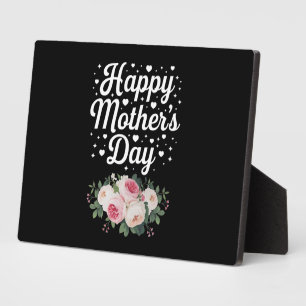 Plaque Photo Joyeuse fête des Mères Maman mignonne florale Gran