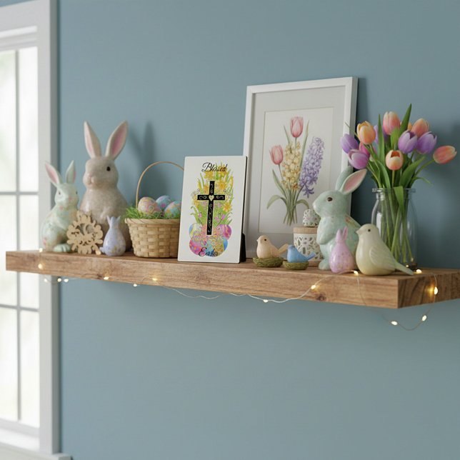 Plaque Photo Joyeuses Pâques (Créateur téléchargé)