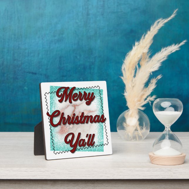 Plaque Photo Joyeux Noël (Insitu)