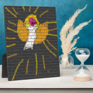 Plaque Photo Joyeux Noël Sun Moon Angel, Art by Kids :)