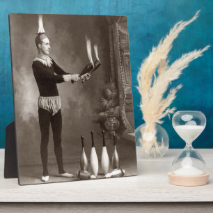 Plaque Photo Jumeleur vintage