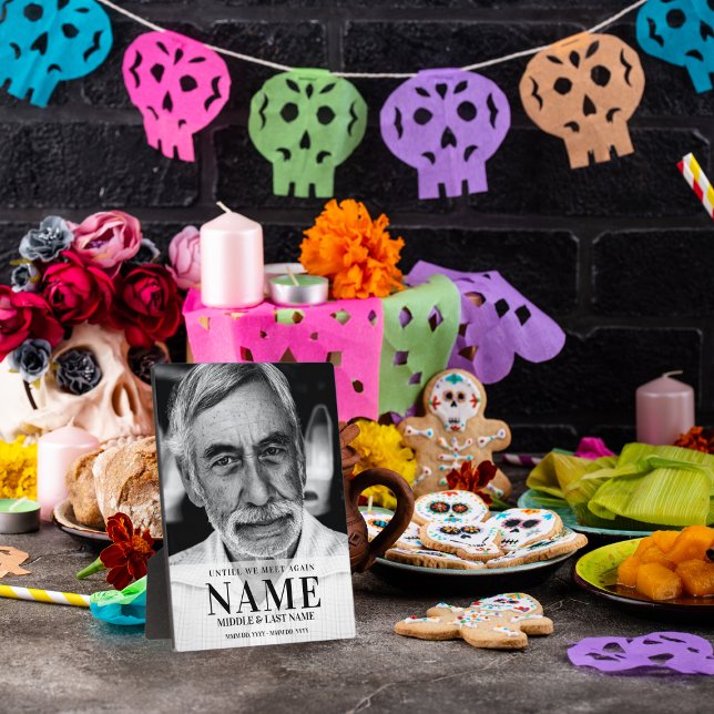 Plaque Photo Jusqu'à ce que nous nous rencontrions à nouveau Mo (Créateur téléchargé)