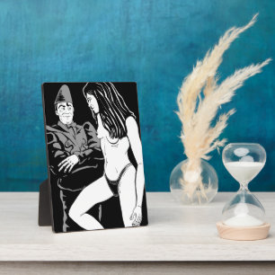 Plaque Photo Juste un clown