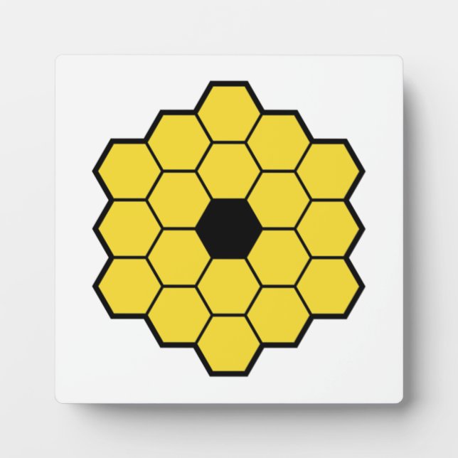 Plaque Photo JWST James Webb Télescope spatial Essentiel (Devant)