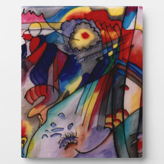 Plaque Photo Kandinsky 1913 Peinture Abstraite