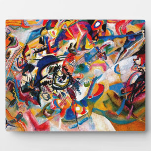 Plaque Photo Kandinsky Composition VII Peinture Abstraite