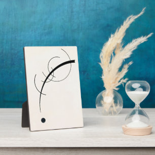 Plaque Photo Kandinsky - Courbe libre