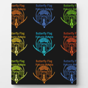 Plaque Photo Kenya Hakuna Matata