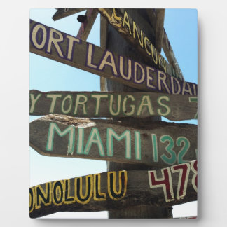 Plaque Photo Key West Signs