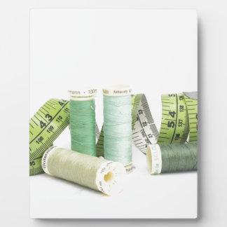 Plaque Photo Kit de couture verte et fils