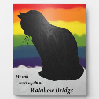 Plaque Photo Kitty à Rainbow Bridge