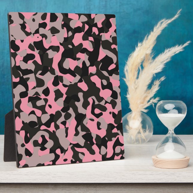 Plaque Photo Kitty Camo (Côté)