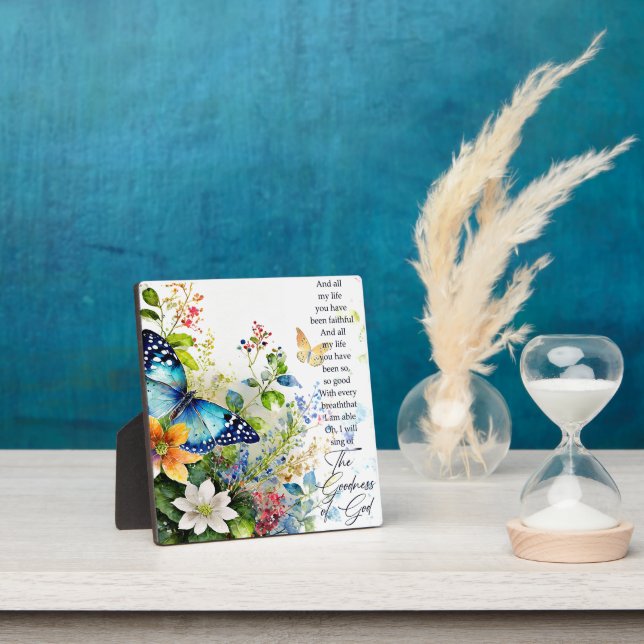 Plaque Photo La bonté de Dieu (Insitu)