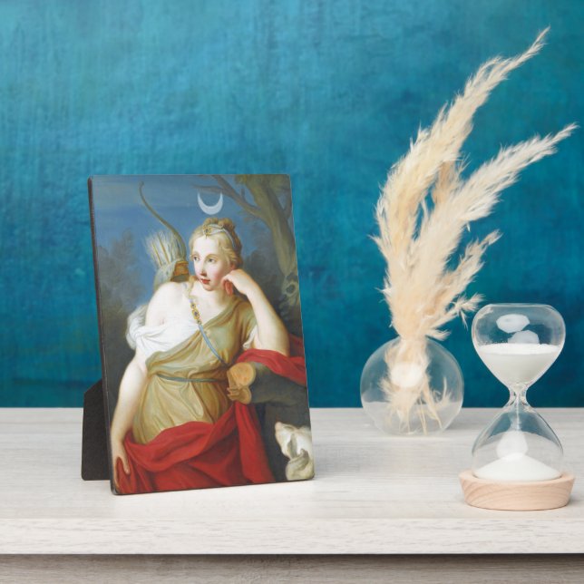 Plaque Photo La déesse grecque Diana de l'autel de chasse (Côté)