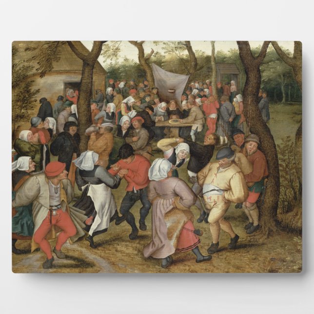 Plaque Photo La fête Mariage (Devant)
