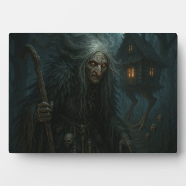 Plaque Photo La forêt enchantée de Baba Yaga (Devant)