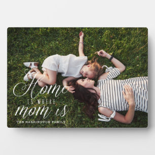 Plaque Photo La Maison Minimale Moderne Où Maman Est Pleine De