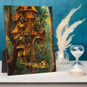 Plaque Photo La Maisonnette Dorée Tablette de Jeu Fantastique