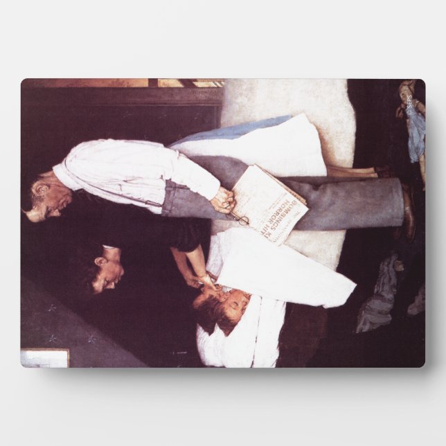 Plaque Photo La Peur (Devant)