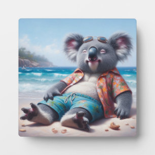 Plaque Photo La plage de Koala