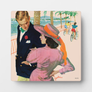 Plaque Photo La stratégie de l'amour