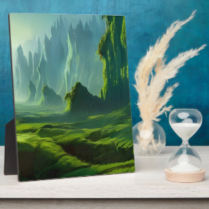 Plaque Photo La table d'art de l'Imaginaire Emerald Valley