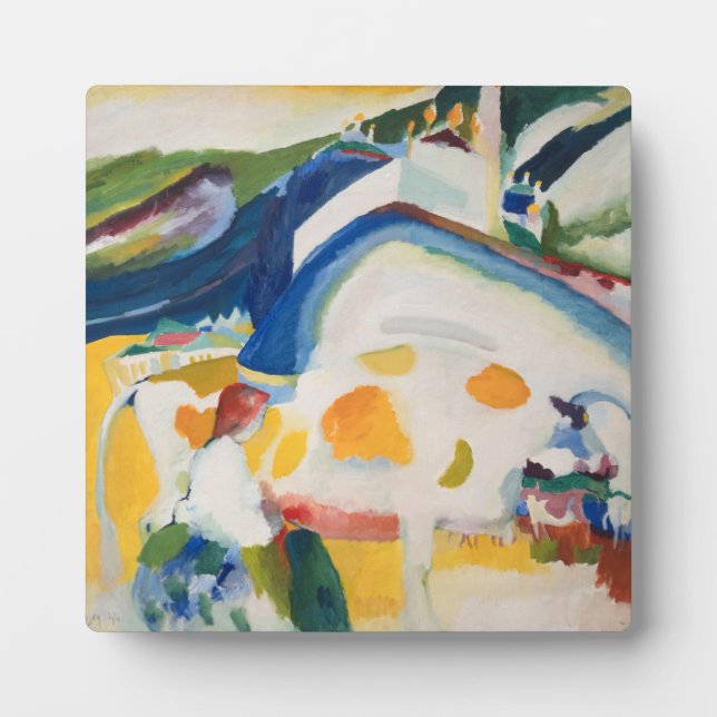 Plaque Photo La vache | Wassily Kandinsky | (Devant)