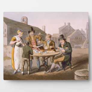 Plaque Photo La veille de la Saint-Jean, d'après `Costume of Yo