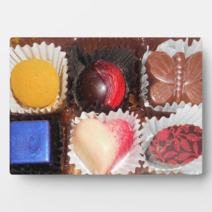 Plaque Photo La vie est comme une boîte de chocolats