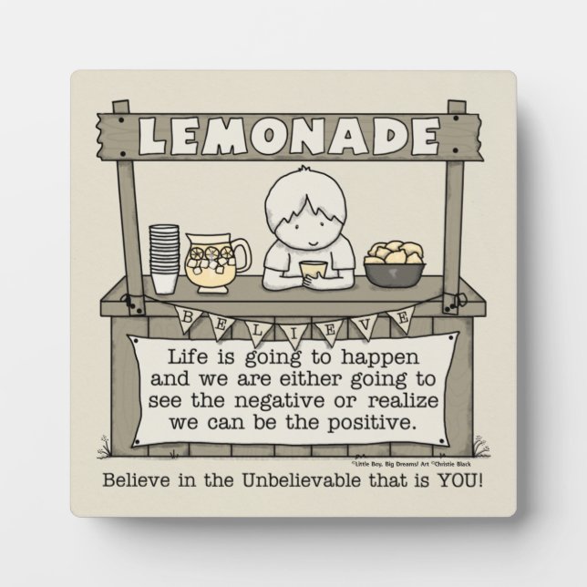 Plaque Photo La vie se passe (Devant)