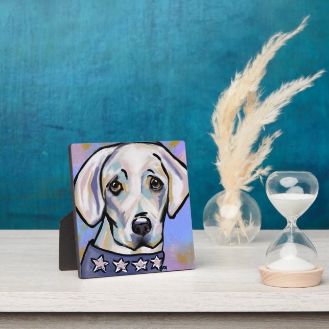 Plaque Photo Labrador Retriever (Insitu)