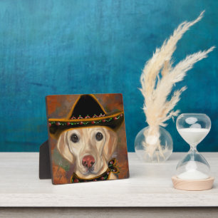 Plaque Photo Labrador Retriever