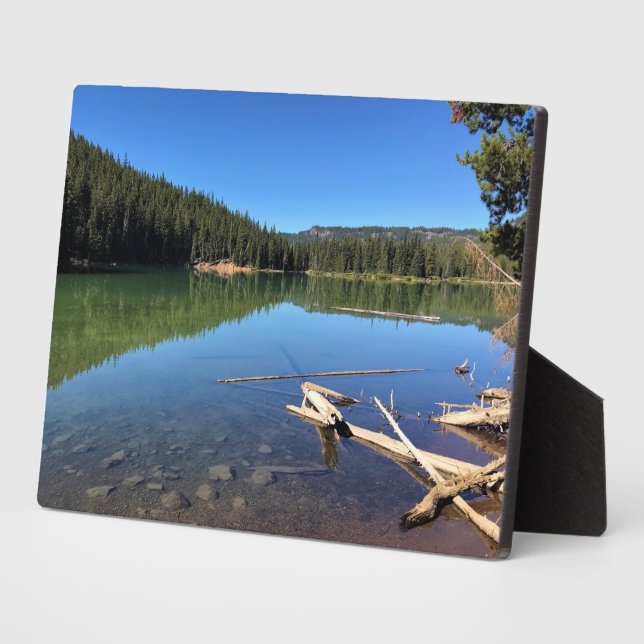 Plaque Photo Lac Devil (Côté)