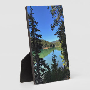 Plaque Photo Lac Devil