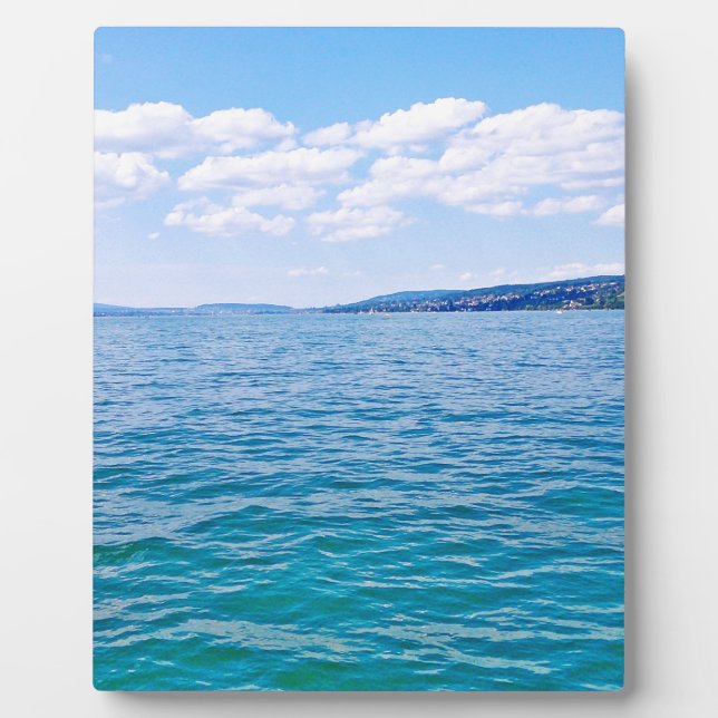 Plaque Photo Lac Zurich (Devant)