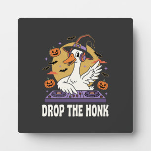 Plaque Photo Lâcher le cri Halloween DJ Goose