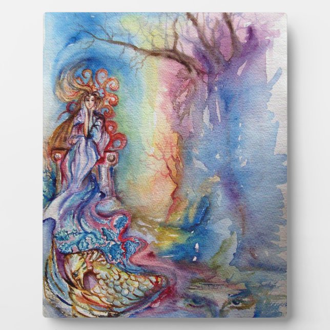 Plaque Photo LADY OF LAKE / Magie et mystère (Devant)