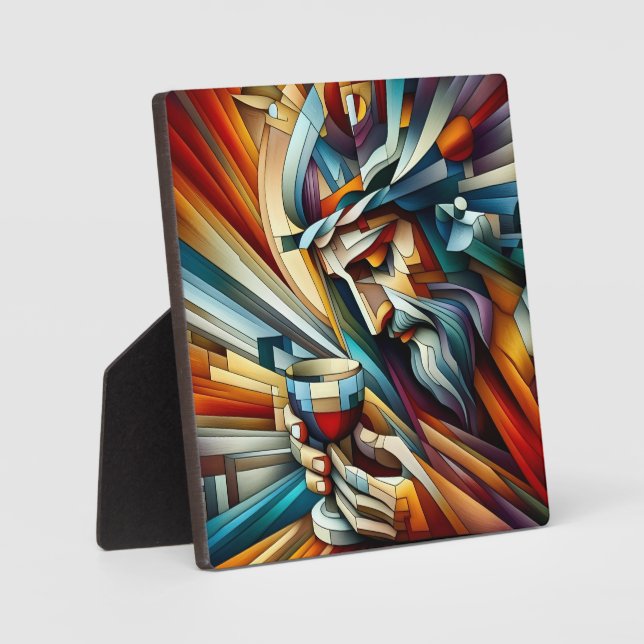 Plaque Photo L'agonie de Gethsémani (Recto)