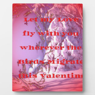 Plaque Photo Laissez-moi voler avec vous à valentine.png