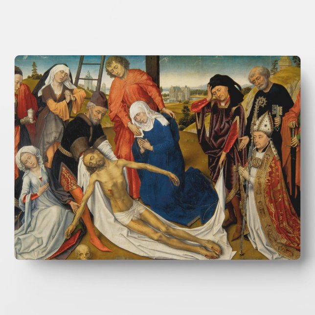 Plaque Photo Lamentation over Dead Christ 1460-1464 (Devant)