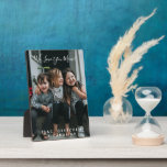 Plaque Photo L'amour personnalisé Vous Mimi Photo manuscrite<br><div class="desc">Célébrez Mimi avec cette plaque photo personnalisée "Love You Mimi", qui présente une élégante typographie manuscrite et une photo chère. Cette plaque est une belle façon d'afficher des souvenirs spéciaux, avec du texte personnalisable pour le rendre vraiment unique. Parfait pour les anniversaires, les fêtes ou simplement pour témoigner de votre...</div>