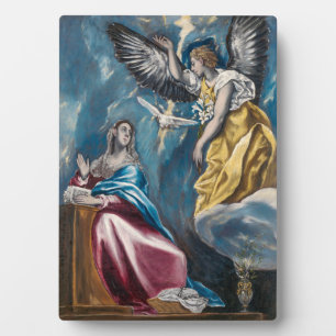 Plaque Photo L'annonce El Greco